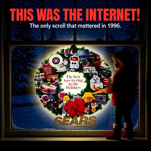 Sears 1996 Holiday Wish Book Christmas Barbie, Nintendo, Star Wars - Picture 2 of 12